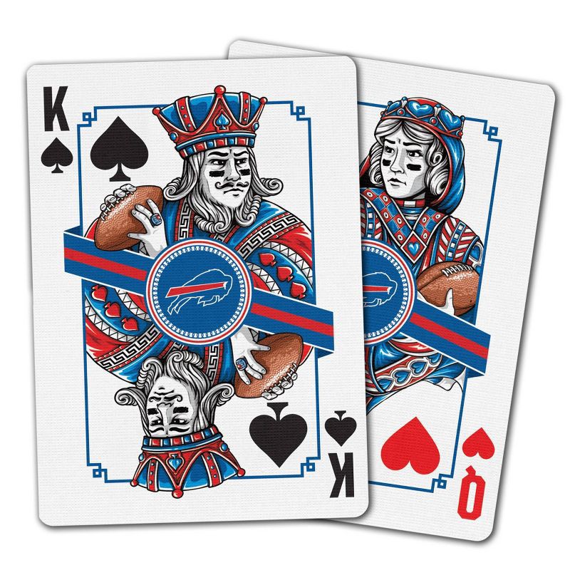 slide 3 of 6, NFL Buffalo Bills Playing Cards, 1 ct