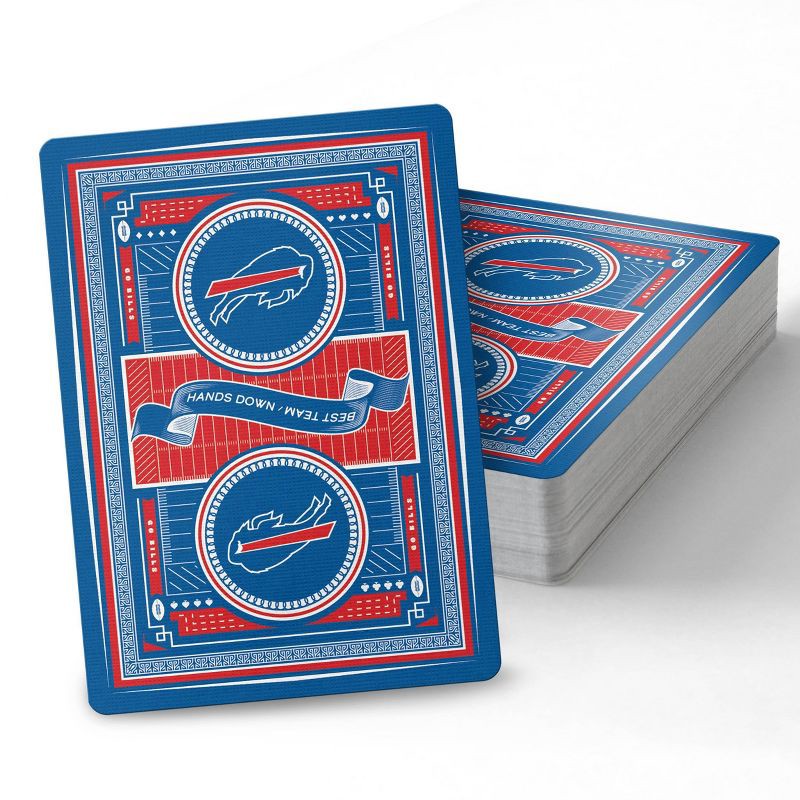 slide 4 of 6, NFL Buffalo Bills Playing Cards, 1 ct