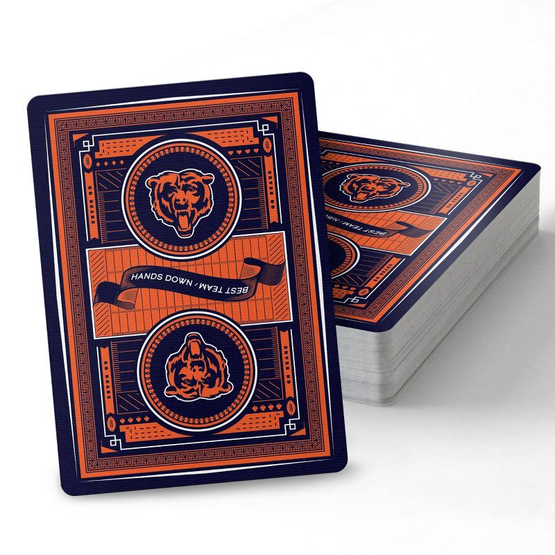 slide 4 of 6, NFL Chicago Bears Playing Cards, 1 ct