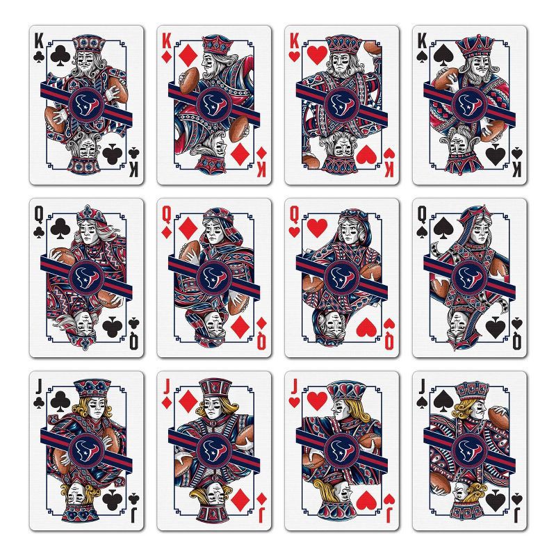 slide 2 of 6, NFL Houston Texans Playing Cards, 1 ct