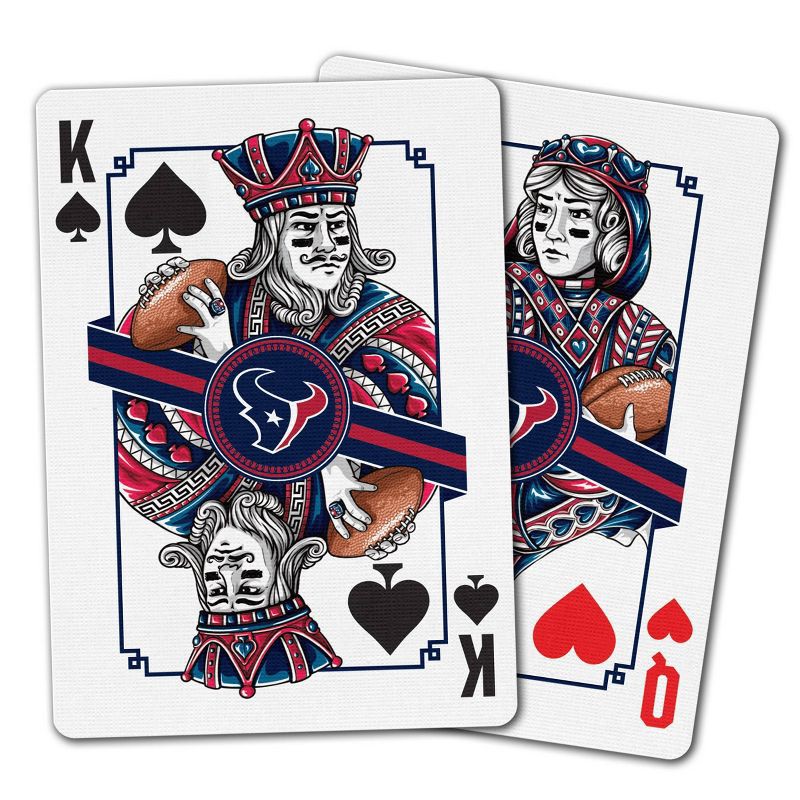 slide 3 of 6, NFL Houston Texans Playing Cards, 1 ct