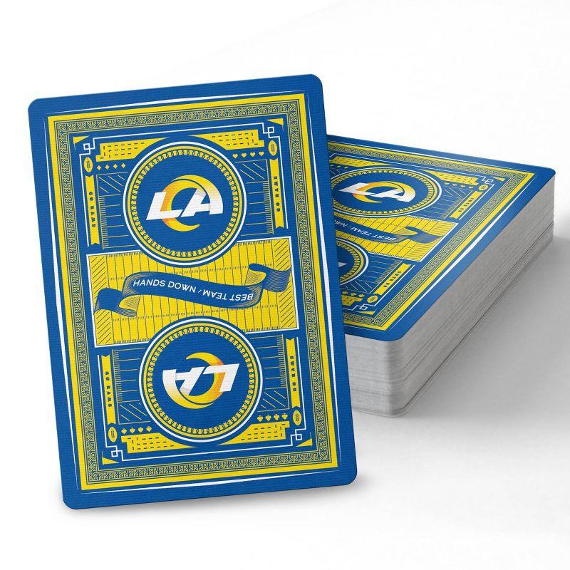 slide 4 of 6, NFL Los Angeles Rams Playing Cards, 1 ct