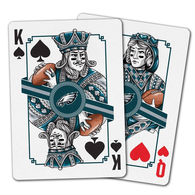 slide 3 of 6, NFL Philadelphia Eagles Playing Cards, 1 ct