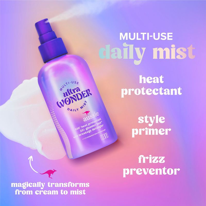 slide 2 of 9, Aussie AU Ultra Wonder Daily Mist - 7.6 fl oz, 7.6 fl oz