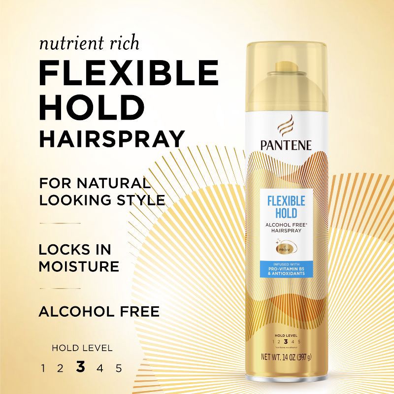 slide 2 of 9, Pantene Flxible L3 Spray 14 oz, 14 oz