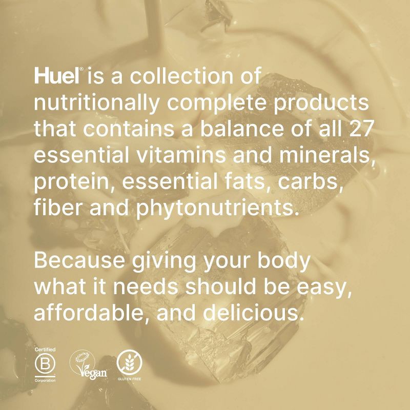 slide 10 of 10, Huel Black Edition Vanilla Ready-to-Drink 35g Protein Meal Replacement - 4pk, 35 gram, 4 ct