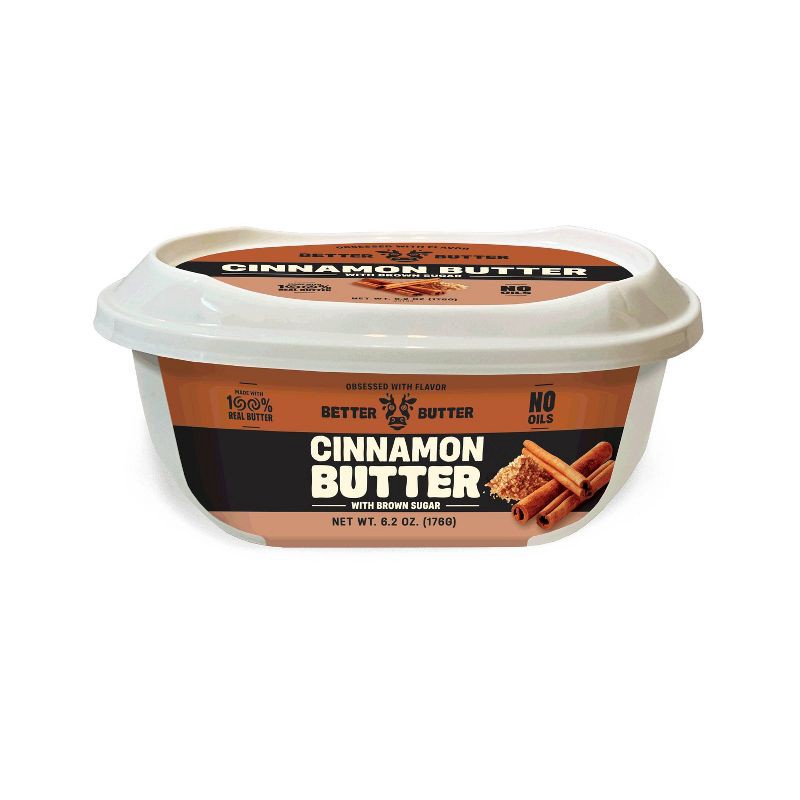 slide 1 of 1, Better Butter Cinnamon Brown Sugar Butter - 6.2oz, 6.2 oz