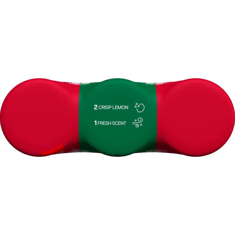 slide 13 of 14, Clorox Fresh Lemon Scented Seasonal Disinfecting Wipes All Purpose Cleaners - 75ct/3 Value Pack, 75 ct