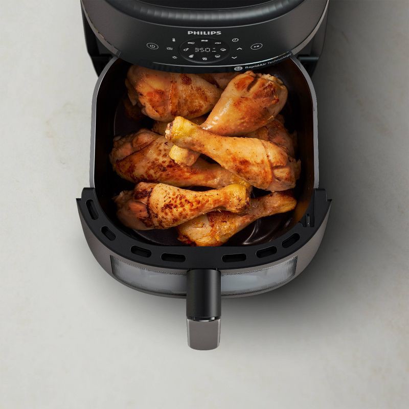 slide 13 of 14, Philips 2000 Series 6.5qt Air Fryer Black, 6.5 qt
