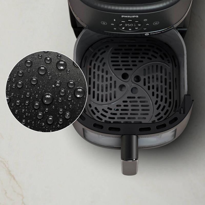 slide 14 of 14, Philips 2000 Series 6.5qt Air Fryer Black, 6.5 qt