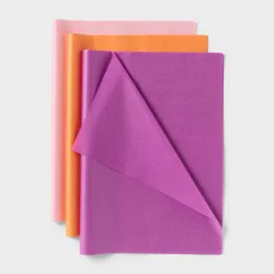 20ct Tissue Paper Pink/Orange/Purple - Spritz™