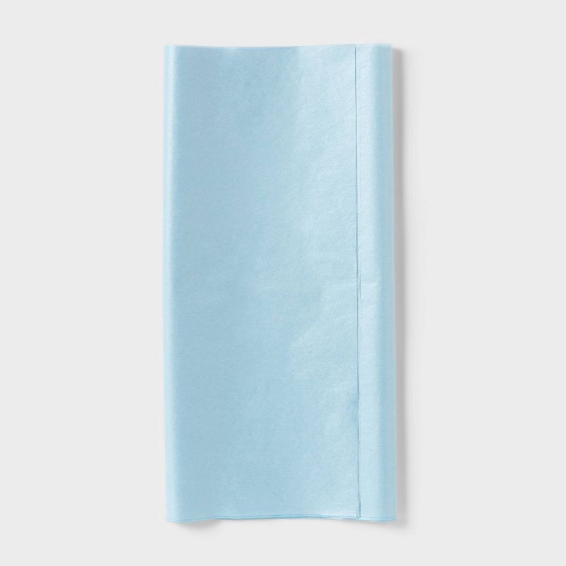 slide 1 of 3, 8ct Pearlized Tissue Paper Light Blue - Spritz™, 8 ct