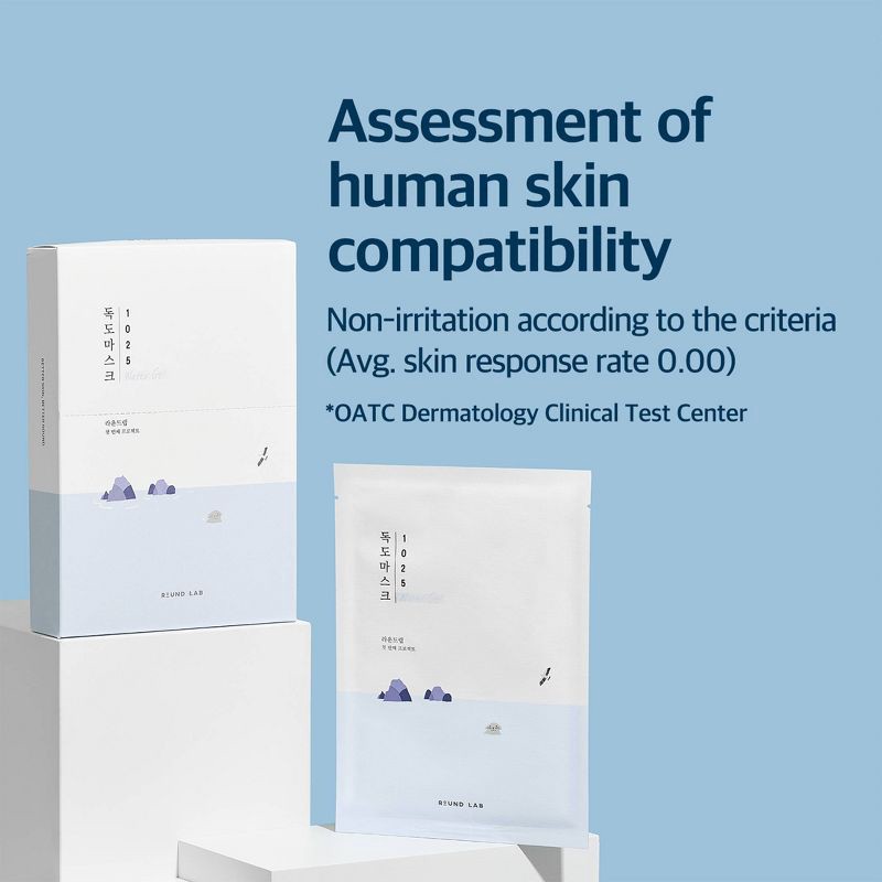 slide 6 of 10, Round Lab 1025 Dokdo Water Gel Mask Sheet, 1 ct