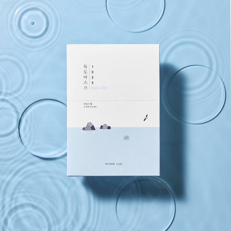 slide 8 of 10, Round Lab 1025 Dokdo Water Gel Mask Sheet, 1 ct
