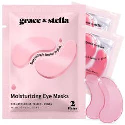 Grace & Stella Under Eye Mask - Pink - 2ct
