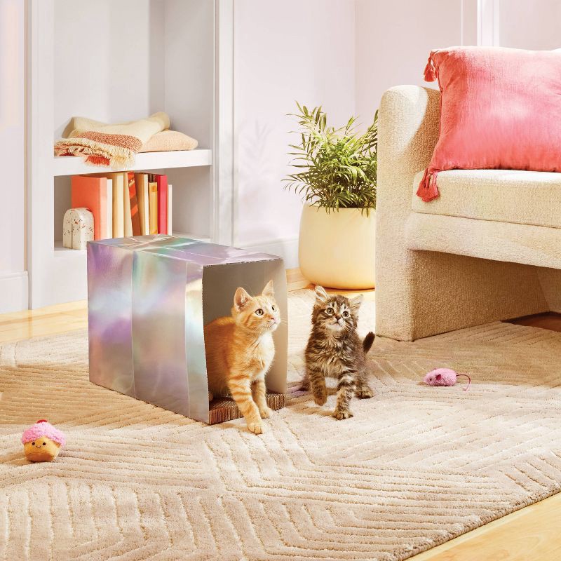 slide 3 of 3, Bag Pad Cat Scratcher - 11.75" - Boots & Barkley™, 1 ct