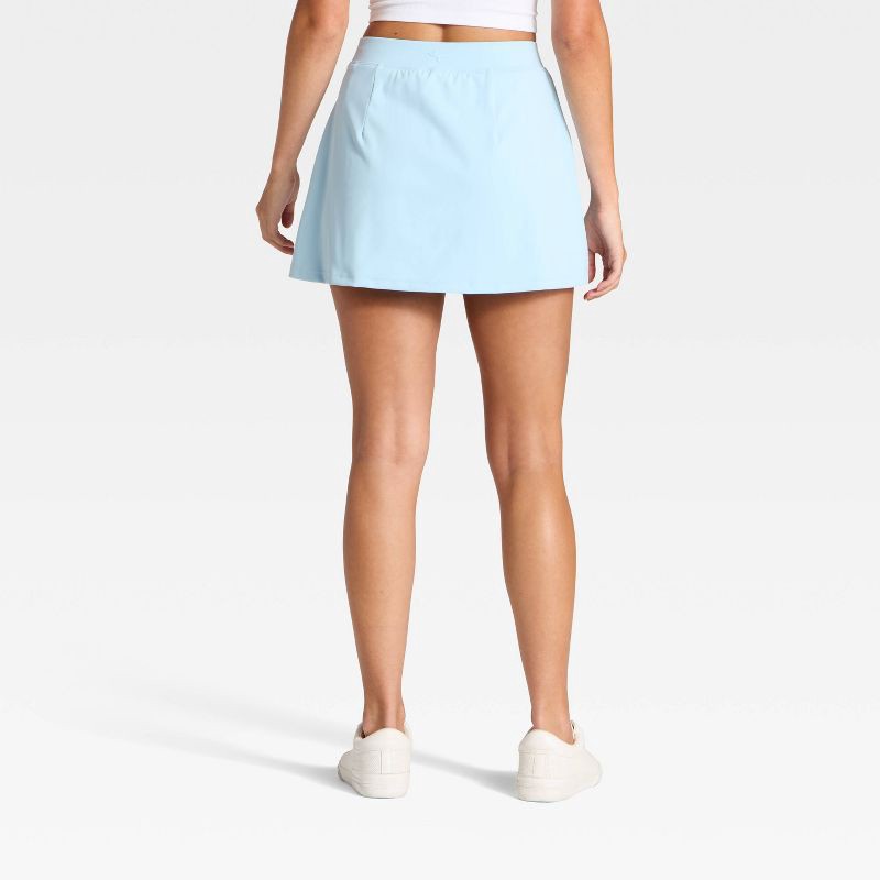 slide 2 of 4, Women's Knit Slit Skort - JoyLab™ Light Blue S, 1 ct