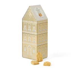 M&S Light up Christmas Biscuit Cookies Tin - 4.41oz (Colors May Vary)