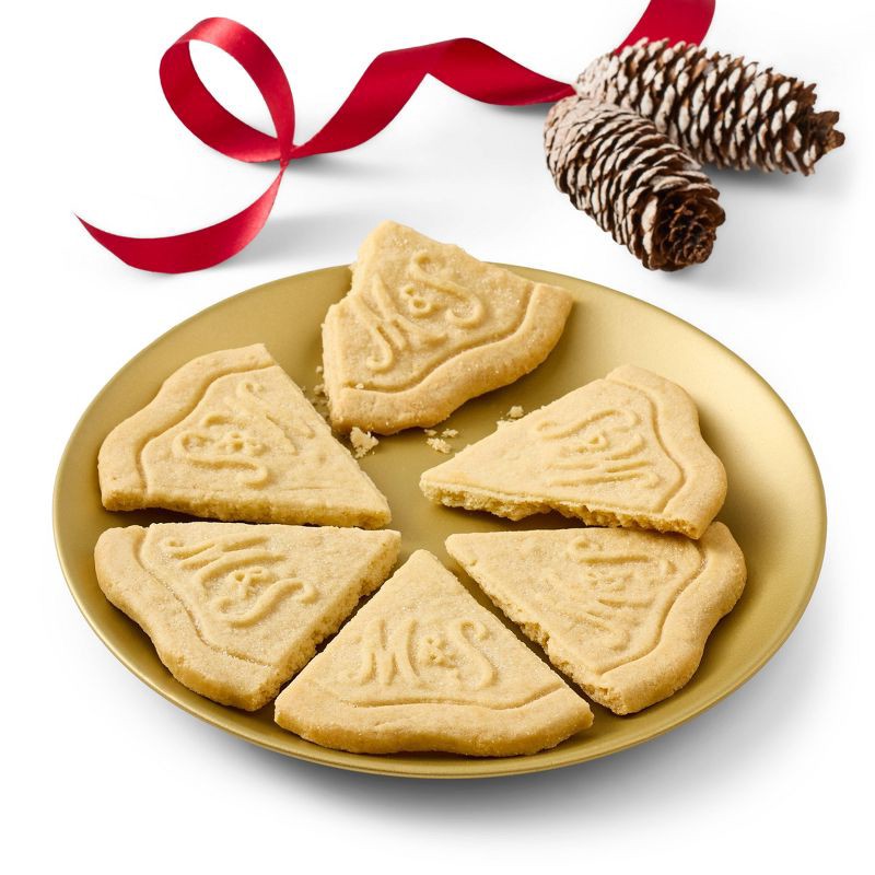 slide 3 of 3, M&S Shortbread Robin Petticoat Christmas Cookies Tin - 12.70oz, 12.7 oz