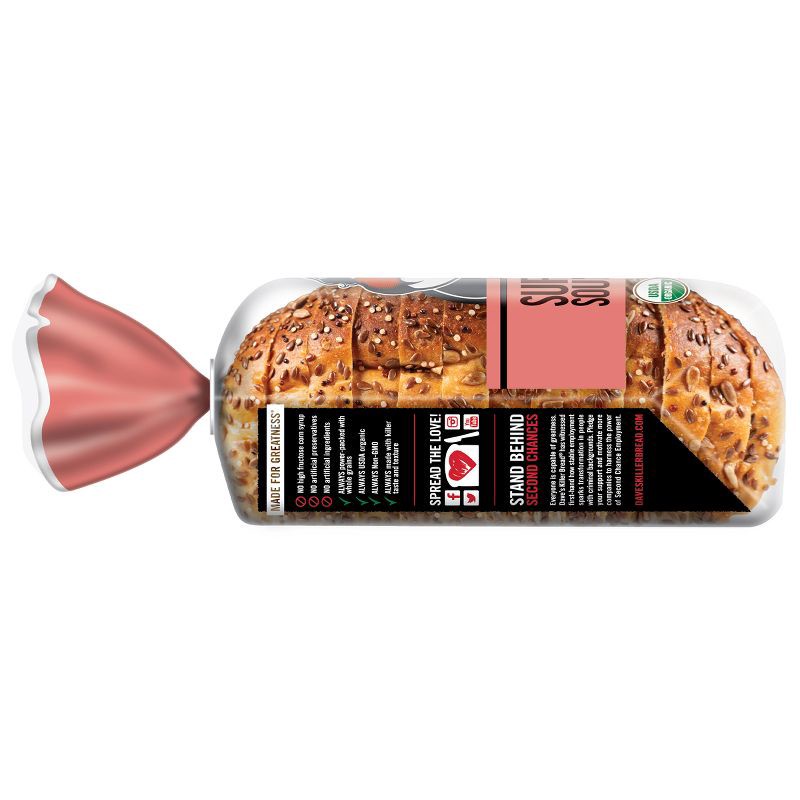 slide 11 of 15, Dave's Killer Bread Organic Sourdough Bread - 24oz, 24 oz