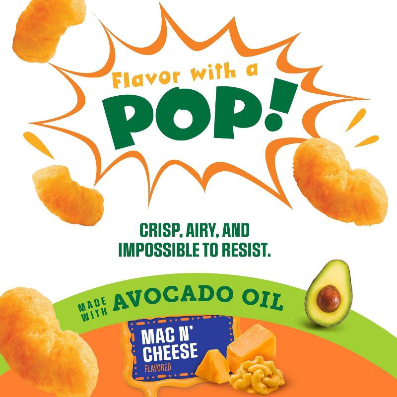 slide 3 of 11, Sensible Portions Garden Veggie Mac n' Cheese Puffs with Avocado Oil - 3.75oz, 3.75 oz