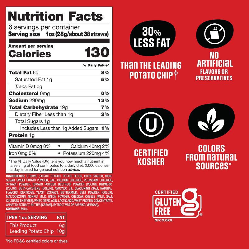 slide 7 of 12, Sensible Portions Garden Veggie Straws Screamin' Hot with Avocado Oil - 6oz, 6 oz