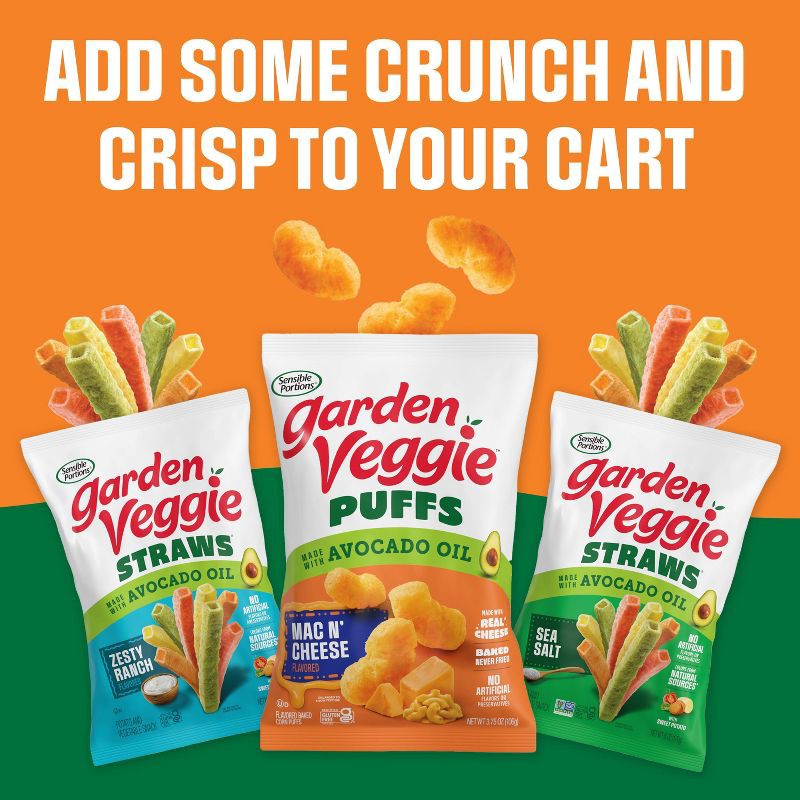 slide 11 of 12, Sensible Portions Garden Veggie Straws Screamin' Hot with Avocado Oil - 6oz, 6 oz