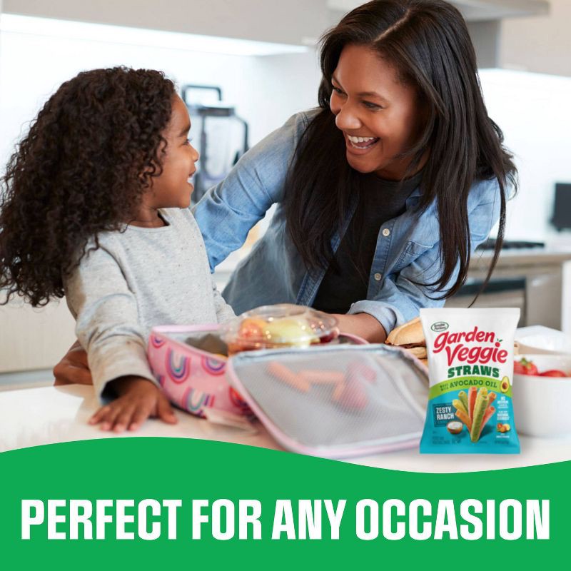 slide 10 of 12, Sensible Portions Garden Veggie Straws Zesty Ranch with Avocado Oil - 6oz, 6 oz
