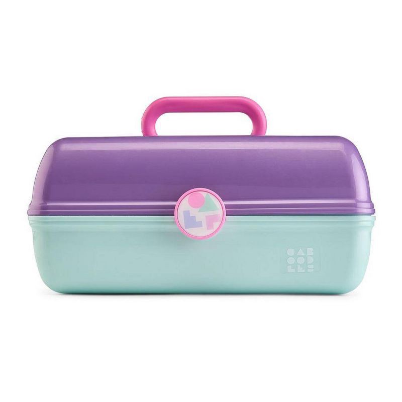 slide 1 of 7, Caboodles On-The-Go Girl Iridescent Mint, 1 ct