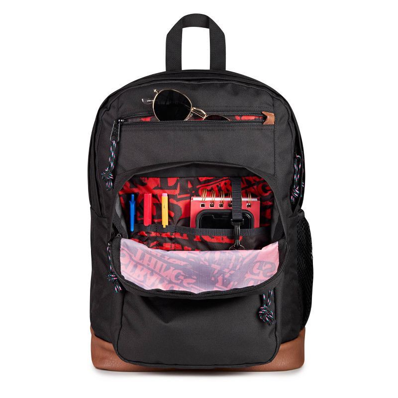 slide 7 of 8, JanSport 34L Cool Student 17.5" Stranger Things Upside Down Backpack - Black, 34 liter