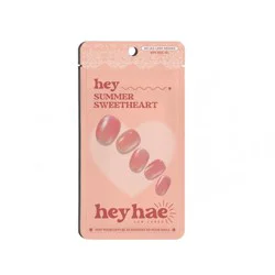 Heyhae Gel Nail Wrap - Hey Summer Sweetheart - 28pc