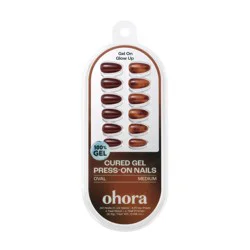 Ohora Gel Nail Art Gel Tip - Morning Espresso - 30ct