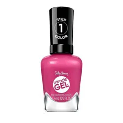 Sally Hansen Miracle Gel Nail Polish - Supercharged Pinks Collection - Work Hard Play Pink - 0.5 fl oz