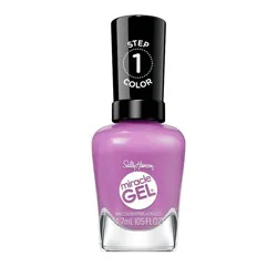 Sally Hansen Miracle Gel Nail Polish - Supercharged Pinks Collection - Unstop-Purple - 0.5 fl oz