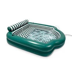 MINNIDIP Sprinkler Pool with Bench - Oasis Checkered Tiles '26 Resort Collection