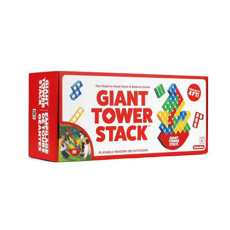 slide 1 of 7, What Do You Meme? Tower Stack Giant Game, 1 ct