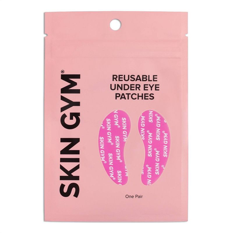 slide 1 of 5, Skin Gym Reusable Silicone Eye Mask - 2 ct: Anti-Aging, Alcohol-Free, Facial Treatment, Normal to Dry Skin, 2 ct