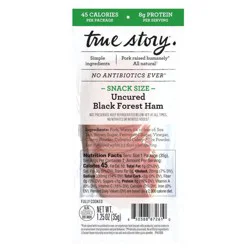 True Story Single Serve Uncured Ham Snack - 1.25oz