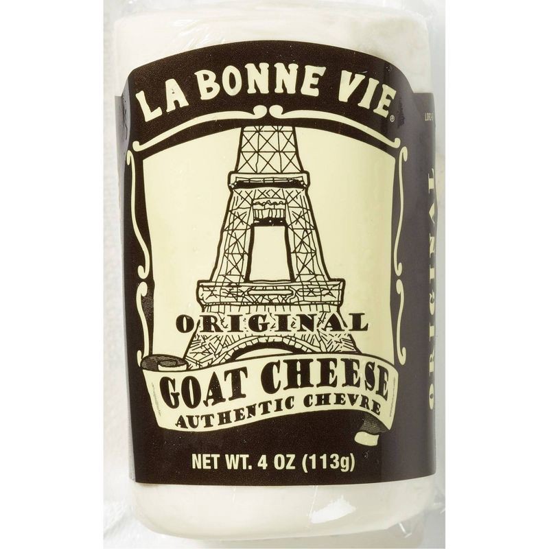 slide 1 of 2, La Bonne Vie Original Goat Cheese Log - 4oz, 4 oz
