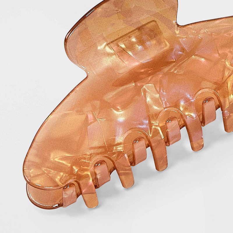 slide 4 of 4, Claw Clip Hair Twister and Headband Set 3 pc - A New Day™ Brown, 3 ct