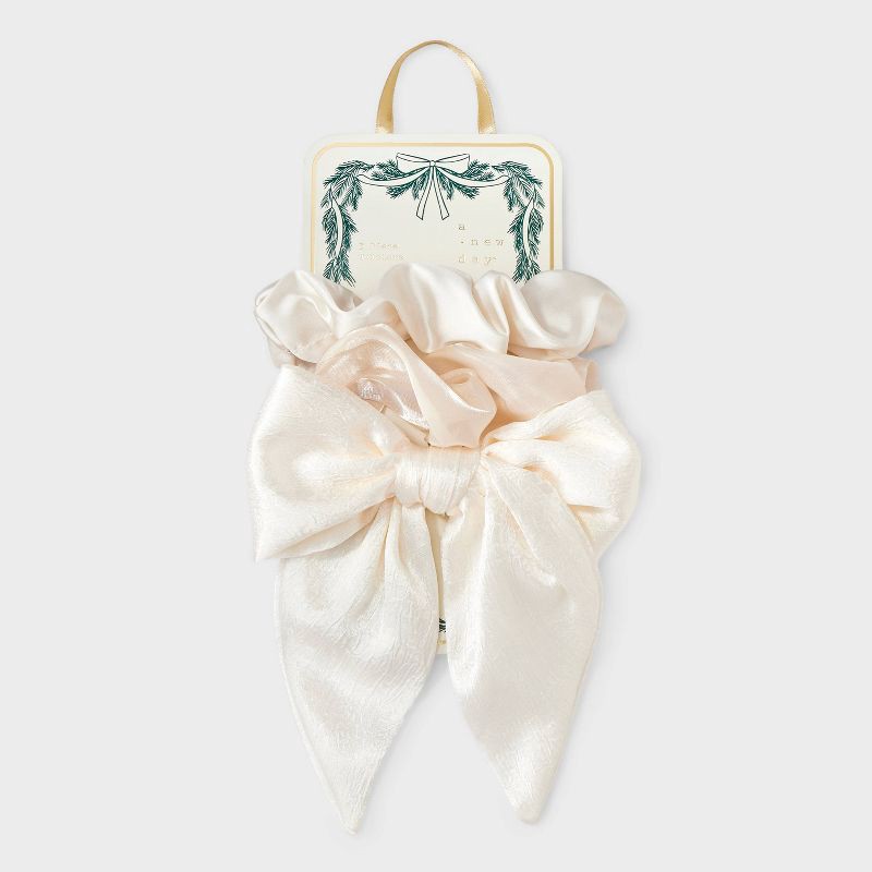 slide 1 of 3, Hair Twister Set 3 pk - A New Day™ Champagne, 3 ct