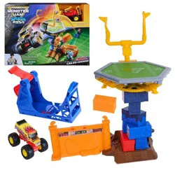 Monster Jam Smash and Bash Crash Course Playset