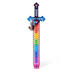 XSHOT Role Play Pixel Sword (Prism) by ZURU