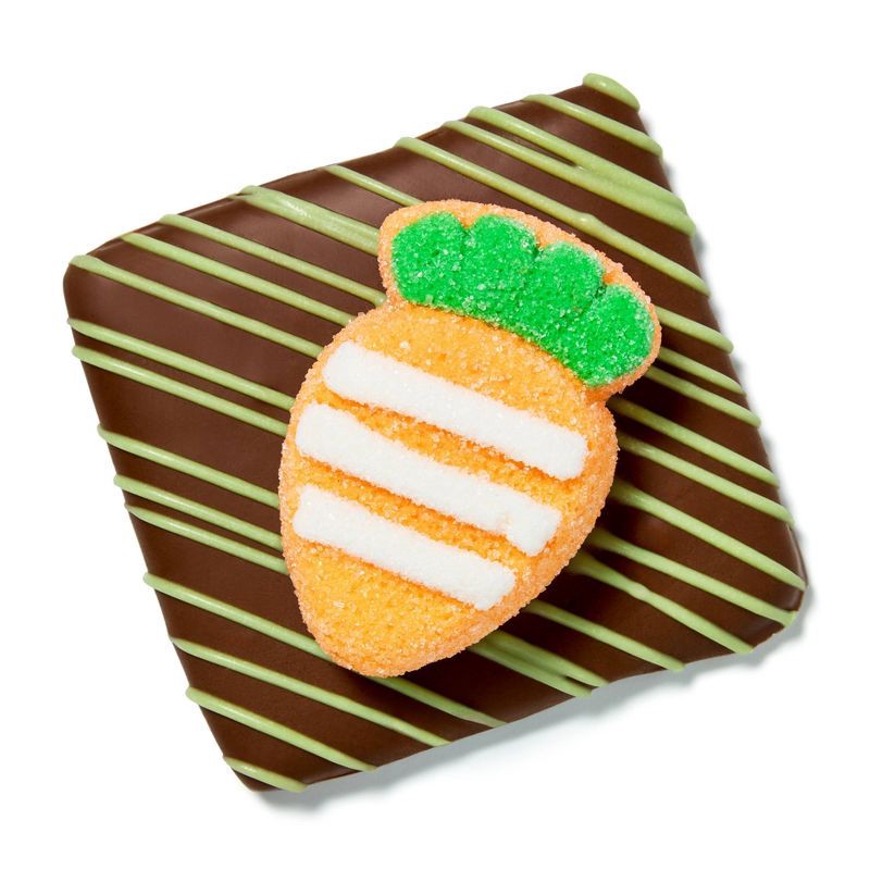 slide 3 of 3, Easter Individual Milk Chocolate Dipped Graham with Carrot Marshmallow - 1.58oz - Favorite Day™, 1.58 oz