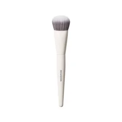 Morphe Slanted Cream & Liquid Bronzer Brush - M242: Vegan, Wooden Handle, Synthetic Bristles
