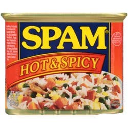 SPAM Hot & Spicy Canned Meat 12 oz. Pull-Top Can
