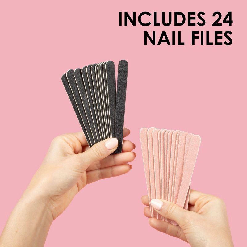 slide 3 of 6, JAPONESQUE Nail Files - 24ct, 24 ct