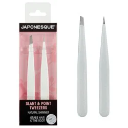 JAPONESQUE Luxe Precision Tweezer Duo - 2ct