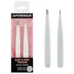 JAPONESQUE Luxe Precision Tweezer Duo - 2ct