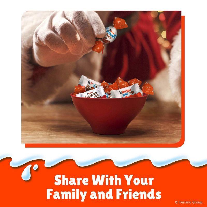 slide 3 of 6, Kinder Assorted Christmas Chocolates - 6.5oz, 6.5 oz